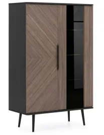 witryna-dwudrzwiowa-rinnili-90-cm-czarny-grafit-captains-deck