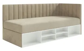 lozko-mlodziezowe-90x200-cm-ventrio-szarobezowe-welur-hydrofobowy-prawe