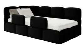 lozko-mlodziezowe-90x200-cm-cloudy-z-barierkami-czarne-welur-lewe