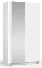 szafa-przesuwna-fiaso-dwudrzwiowa-z-lustrem-100-cm-biala