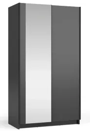 szafa-przesuwna-fiaso-dwudrzwiowa-z-lustrem-100-cm-czarna