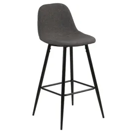 hoker-tapicerowany-zakomo-szara-plecionka-na-czarnej-podstawie-91-cm