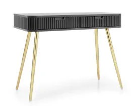 toaletka-zova-z-dwoma-szuflada-lamele-110-cm-czarna-zlote-nogi