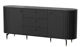 komoda-dwudrzwiowa-zante-z-ryflami-i-trzema-szufladami-190-cm-czarna