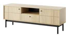 szafka-rtv-dwudrzwiowa-japandies-z-szuflada-i-wneka-153-cm-dab-linea