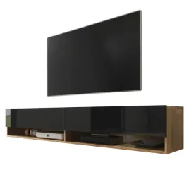 szafka-rtv-wander-180-cm-dab-wotan-czarny-polysk-bez-led