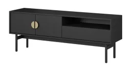 szafka-rtv-stoon-z-szuflada-154-cm-czarna-selsey-design