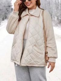 ku333-shein-pikowana-kurtka-damska-dzianinowe-rekawy-50