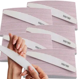 pilnik-do-paznokci-100-180-lodka-polksiezyc-zebra-zestaw-100-szt-dwustronny