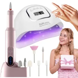 zestaw-do-paznokci-hybryd-na-prezent-lampa-uv-80w-frezarka-profesjonalna