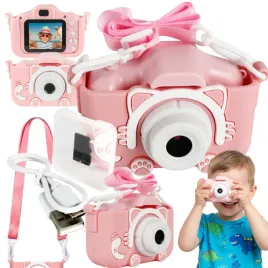 aparat-cyfrowy-dla-dzieci-dziecka-fotograficzny-rozowy-kotek-karta-32gb