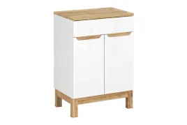 szafka-bali-stojaca-dab-biala-z-blatem-dab-wotan-60-cm