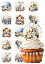oplatek-na-babeczki-muffinki-swiateczne-ozdoby-boze-narodzenie-dekoracje