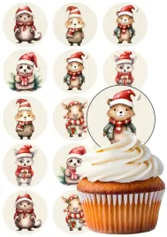 oplatek-na-babeczki-muffinki-swiateczne-ozdoby-boze-narodzenie-dekoracje
