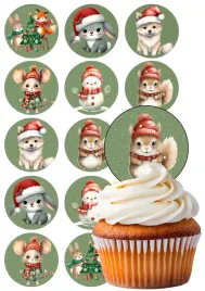 oplatek-na-babeczki-muffinki-swiateczne-ozdoby-boze-narodzenie-dekoracje