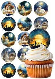 oplatek-na-babeczki-muffinki-swiateczne-ozdoby-boze-narodzenie-dekoracje