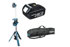 makita-lampa-strefowa-led-144-18v-3000lm-dml814-aku-18v-3ah-torba-pasek