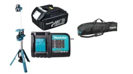 makita-lampa-strefowa-led-144-18v-3000lm-dml814-aku-18v-3ah-lad-dc18sd-18v