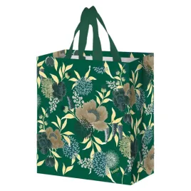 torba-na-zakupy-14l-30x33x14-kwiaty-zielona-1szt