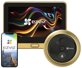 wizjer-wifi-z-kamera-ezviz-dp2c-gold-dzwonek-kamera-czujka-3w1-aplikacja