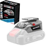 graphite-adapter-usb-mini-latarka-led-klips-do-pask-powerbank-energy-58g025