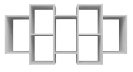 regal-wiszacy-bilbao-7-0-scienny-polki-biel-mat