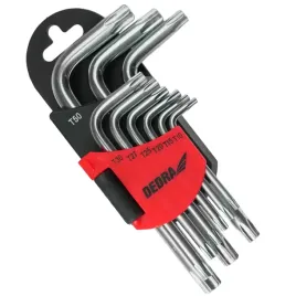 dedra-zestaw-kluczy-torx-krotkie-9el-t10-t50-crv