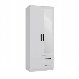 szafa-romana-80x205-biala-z-lustrem