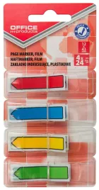 zakladki-indeksujace-strzalka-office-products-pp-12x43mm-blister-mix-kol