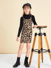 fc41202-shein-komplet-bluzka-w-prazki-i-sukienka-zwierzecy-wzor-152