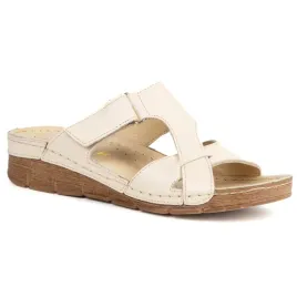 klapki-damskie-skorzane-olivier-908k-na-koturnie-2-cm-regulowane-na-rzep