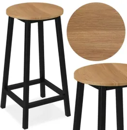 krzeslo-hoker-barowy-stolek-okragly-kawowy-debowy-taboret-kuchenny-loft