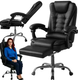 fotel-biurowy-obrotowy-gamingowy-krzeslo-z-podnozkiem-do-biurka-ekoskora