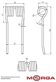 palec-sprezysty-podbieracza-claas-9862900-fi-6mm-l-190mm-malowane-proszkowo