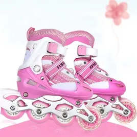 rolki-dzieciece-regulowane-z-podswietlanymi-kolkami-rozowe-rozmiar-31-34