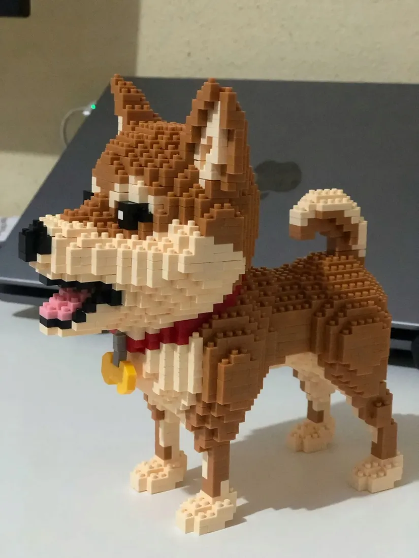 klocki-zestaw-model-psa-schnauzer-880-elementow-dog