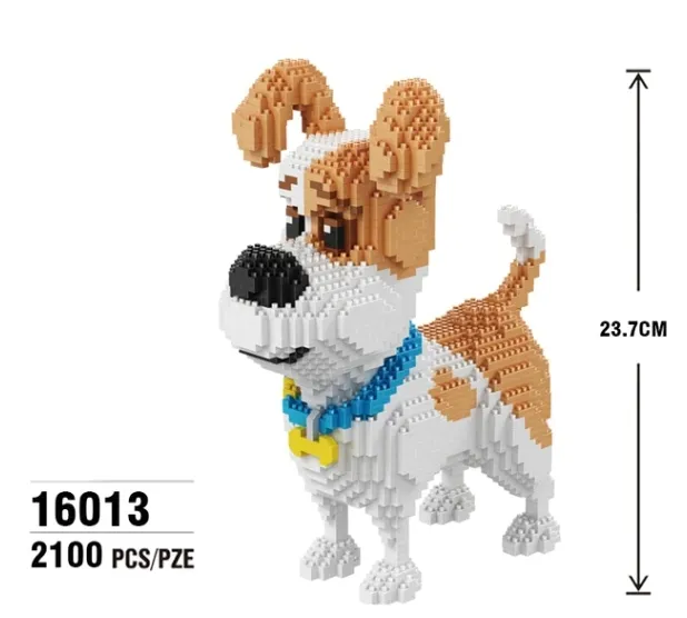 klocki-zestaw-model-psa-schnauzer-880-elementow-dog-stan-nowy-material-inny