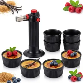kokilki-x8-foremki-200-ml-do-zapiekania-palnik-do-creme-brulee-zestaw-9-el
