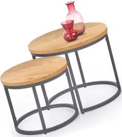 stolik-kawowy-villago-okragly-dab-2szt-2w1-loft-czarny-53-x-53-x-45cm