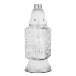 znicze-na-wielkanoc-koszyk-znicz-wielkanocny-baranek-25-cm-z-wkladem-srebrn