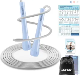 uopon-ciezka-skakanka-fitness-3m-niebieska-z-plakatem-treningowym