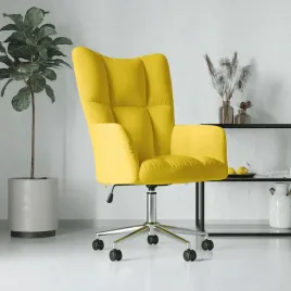 vidaxl-fotel-musztardowy-obity-aksamitem