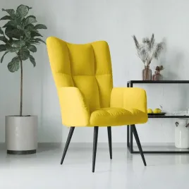 vidaxl-fotel-musztardowy-obity-aksamitem