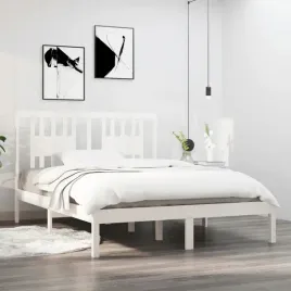 vidaxl-rama-lozka-biala-lite-drewno-sosnowe-140x190-cm