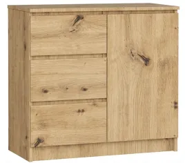 komoda-80-cm-dab-artisan-1-drzwi-3-szuflady-nowoczesna-pojemna-do-salonu