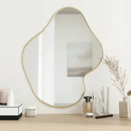 vidaxl-lustro-scienne-zlote-60x50-cm