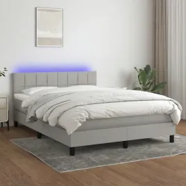 vidaxl-lozko-kontynentalne-z-materacem-jasnoszare-140x200-cm-tkanina