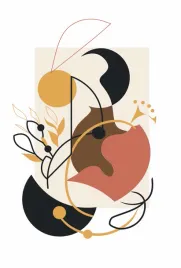 plakat-68x101cm-roztanczona-jesienna-barwa