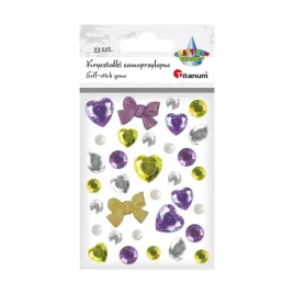 krysztalki-samoprzylepne-serca-lezki-kokardki-fioletowe-zolte-titanum
