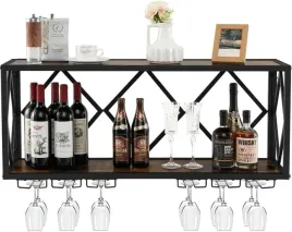 costway-scienna-polka-na-wino-metalowa-brazowa
